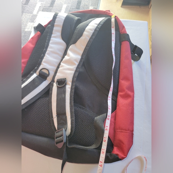 Red and Gray Backpack - Picture 4 of 6